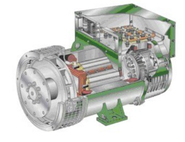 巴东发电机内部结构图